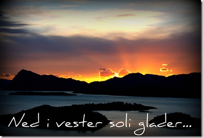 solnedgang