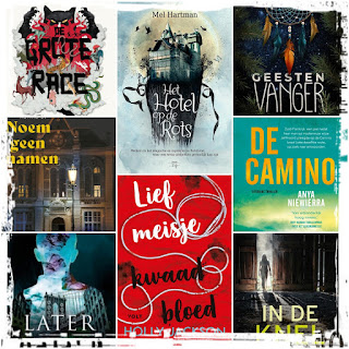 Ruby Coene, Stephen King, Heleen Smit, Holly Jackson, Astrid Sy, Naomi Novik, Mel Hartman, Latoya Morris,