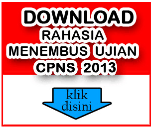 Info CPNS 2013, Pendaftaran CPNS tahun 2013