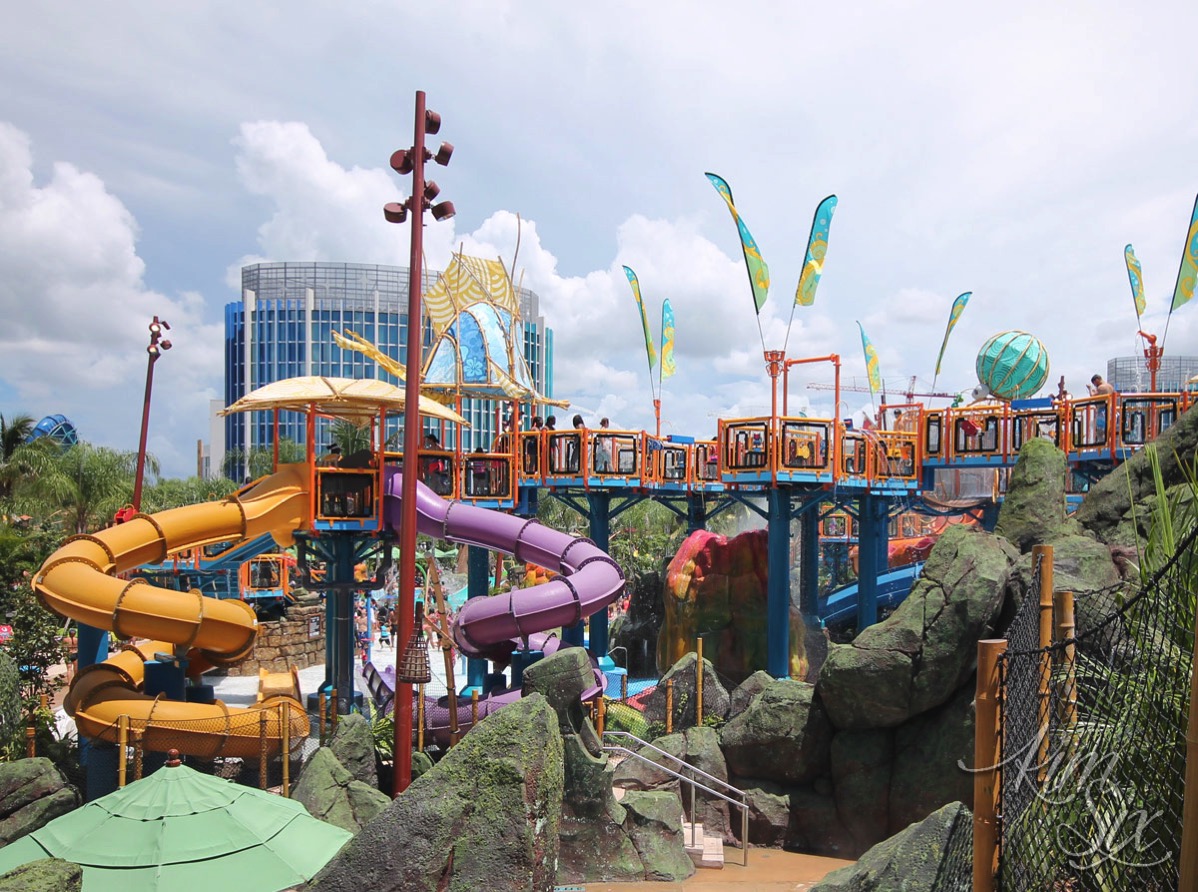 Kids area at Volcano bay