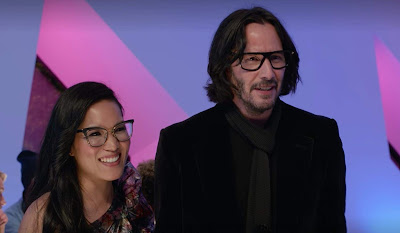 Ali Wong and Keanu Reeves go on a date in Netflix's film Always Be My Maybe