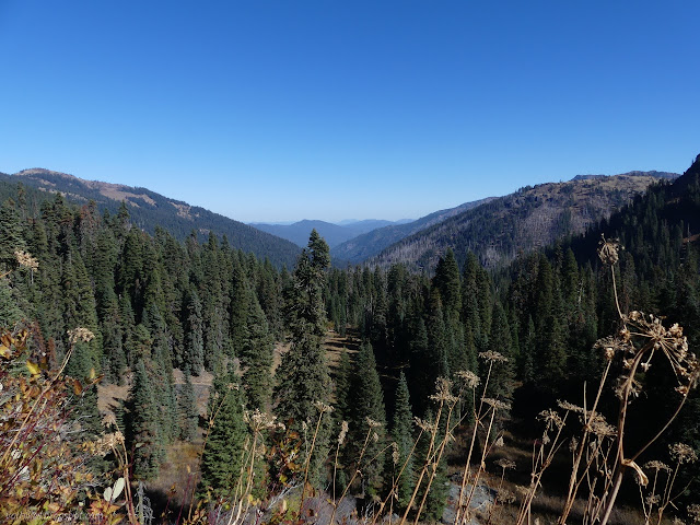 little meadows and a long canyon