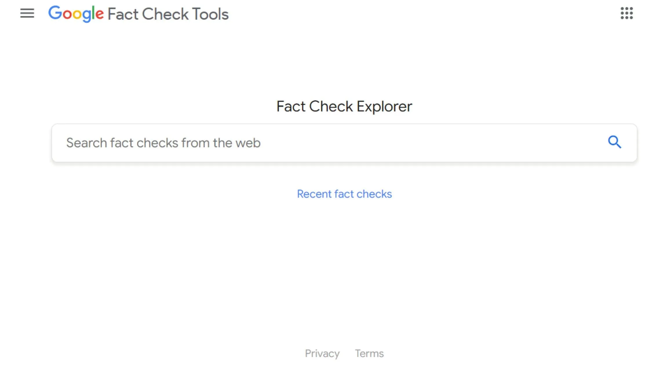 Google Fact Check Tools