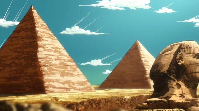 JoJo's Bizarre Adventure Egypt Anime Background