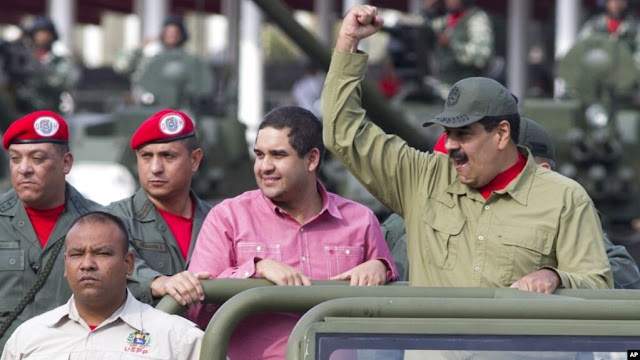 INTERNACIOANALES: Departamento del Tesoro sancionó a hijo de Maduro: Nicolasito.