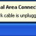 A Network cable Is unplugged