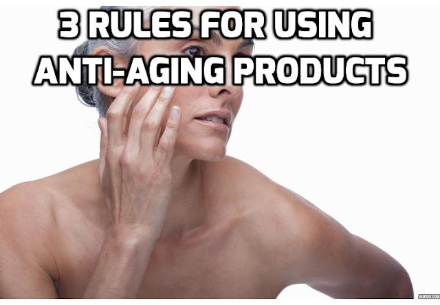 Key ingredients to look out for your anti-aging products are retinols (which promote cell turnover) and hydroquinone (which helps lighten dark spots); alpha hydroxy acids such as glycolic acid and hyaluronic acid (which help exfoliate the skin); antioxidants like vitamin C (which ward off damage from free radicals), and of course, SPF