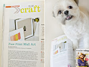 Want to give this DIY a try? Share your Paw Print Wall Art with us! (feature)