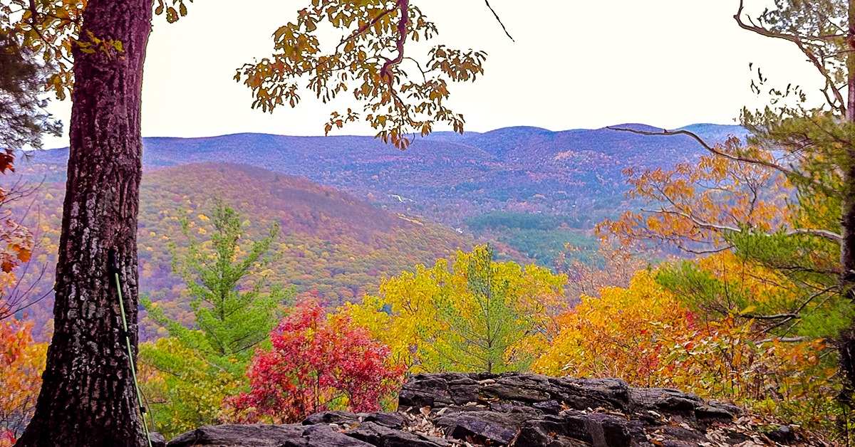 Appalachian Trail's Pine Knob Loop Trail section Photo: Morrow Long