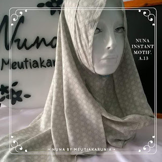 hijab nuna instan motif A.13