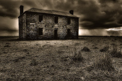 Extremely creepy abandoned house