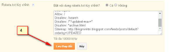 Robots.txt chuẩn SEO cho Blog