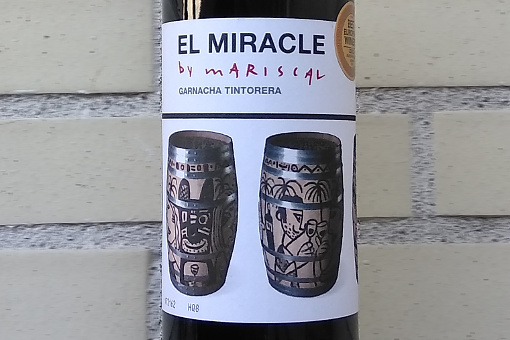 Vino tinto el miracle by mariscal