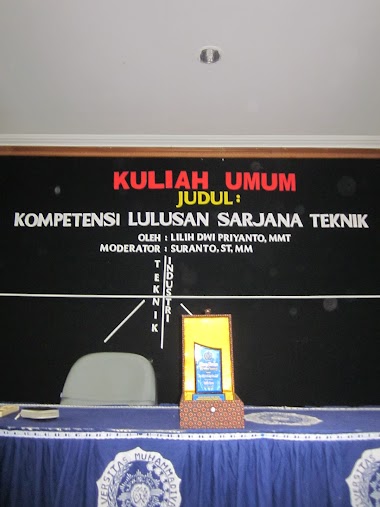 Kuliah Umum Teknik Industri