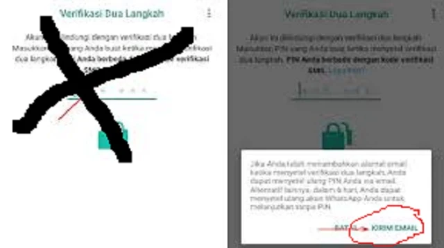 Cara Verifikasi WA Lewat Email