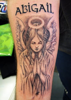 Angel Tattoo Art Design
