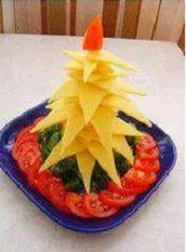 Ideas de árboles navideños con quesos
