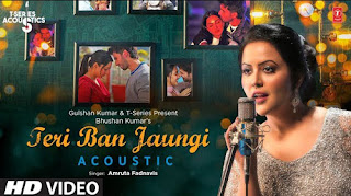 TERI BAN JAUNGI LYRICS – Amruta Fadnavis