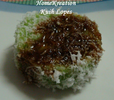 HomeKreation - Kitchen Corner: Kuih Lopes (Malay Glutinous 
