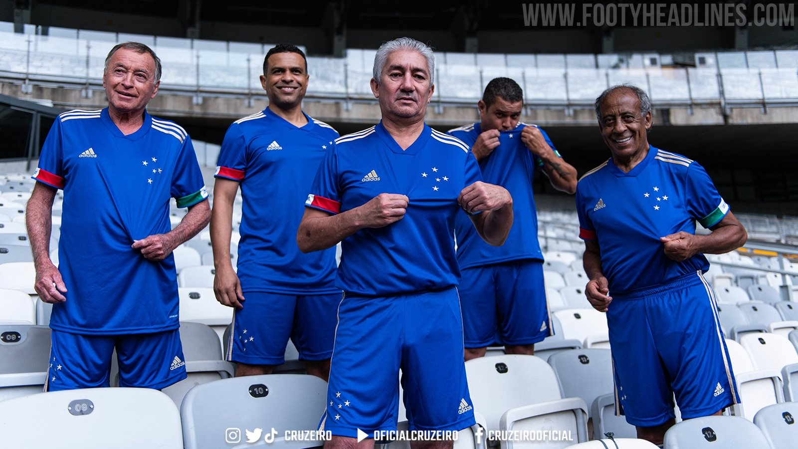 Cruzeiro 2021 Centenary Home Kit Released - Footy Headlines