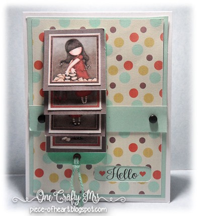 Gorjuss Girl-waterfall card_onecraftymrs