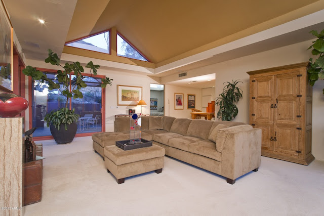 Second living room in the desert house