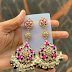 Meenakari earrings designs