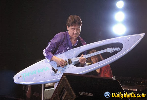 Crazy Surfboard Guitar