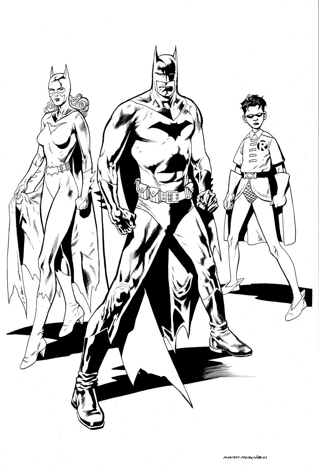 Batman And Robin Coloring Pages 10