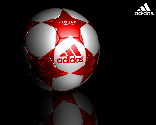 Adidas Uefa Champions Leauge White Red Stars Ball HD Wallpaper