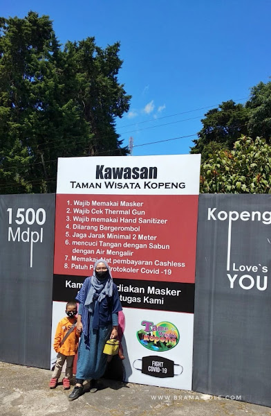 Berkunjung ke Taman Wisata Kopeng Di Era Adaptasi Kebiasaan Baru. 