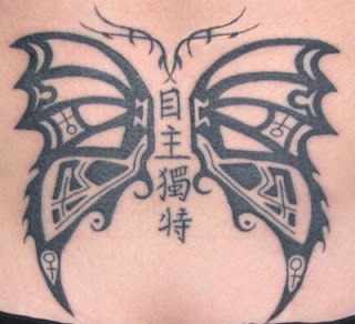 Tribal Butterfly Tattoo – Beautiful Body Art