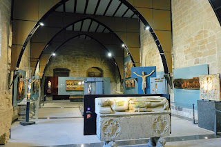 Excelentes piezas en la Sala de Arte Románico y Gótico en el Museo Diocesano de  Solsona