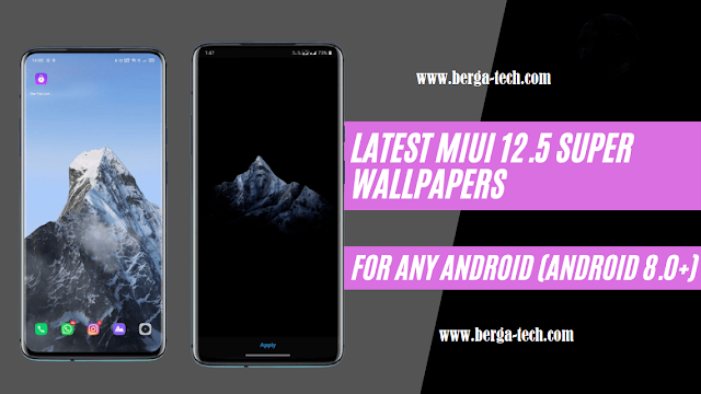 Free Download MIUI 12.5 Super Wallpapers APK For Any Android