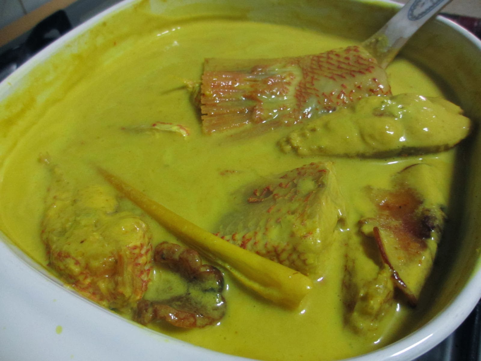 Ikan Merah Masak Lemak Cili api Kaw  Resepi Masakan Malaysia