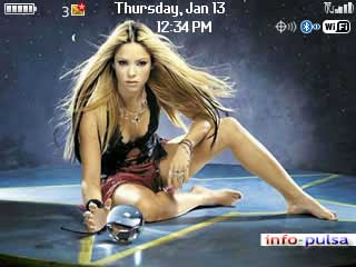 Tema Shakira - BlackBerry Theme