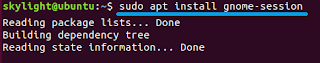 Cara Install Gnome-Session pada Linux Ubuntu