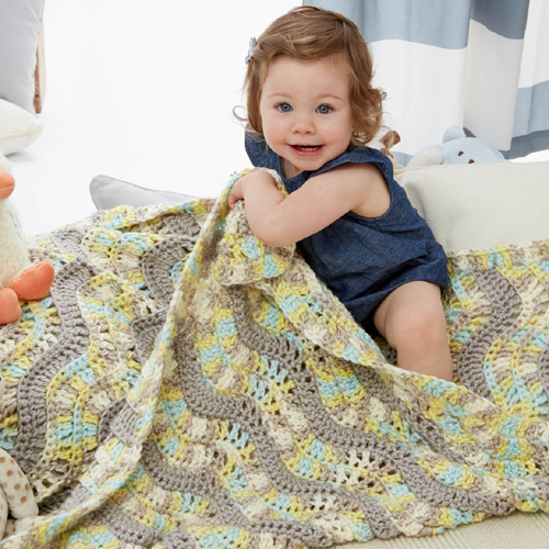 Making Waves Baby Blanket - Free Pattern