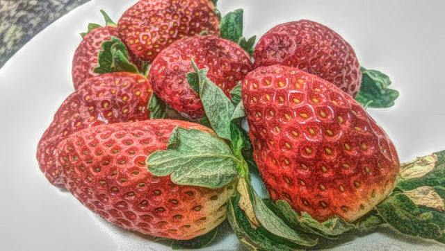 Free picture of strawberries for commercial use.