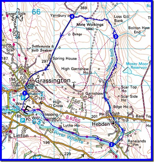 Our route - 11 km, 200m ascent, 4 hours