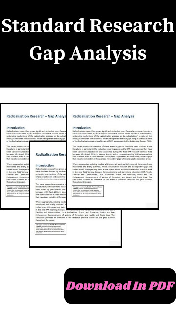 Animal Research Gap Analysis