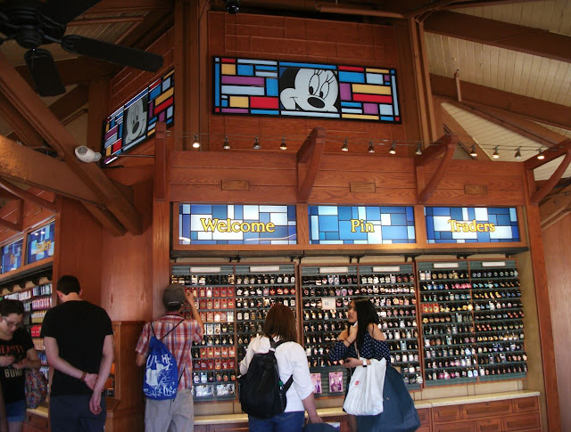 Pin Trading at Disney Springs