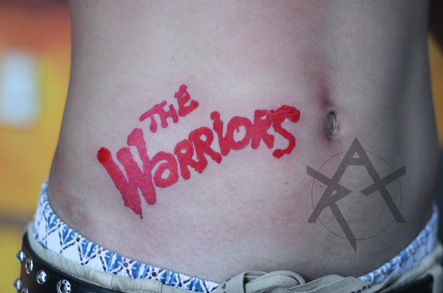 The warriors movie full color tattoo