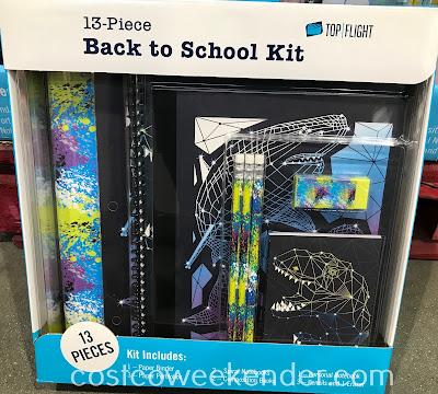 Any student could use the Top Flight 13-piece Back to School Kit