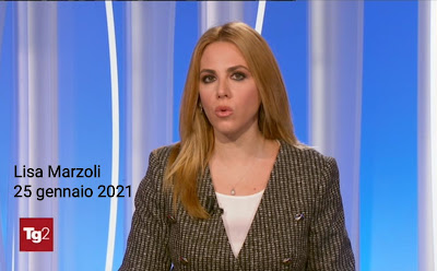 Lisa Marzoli 25 gennaio tg2