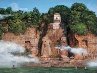 พระพุทธรูปเล่อซาน (Lashan Gian Buddha)