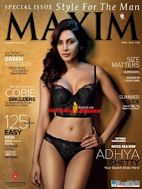 Adhya Shetty on The Cover of Maxim April 2013