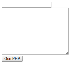 สร้างไฟล์ Gen PHP File อย่างง่าย