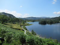 A view overlooking Rydal caves lake - by: © Paul c Walton 