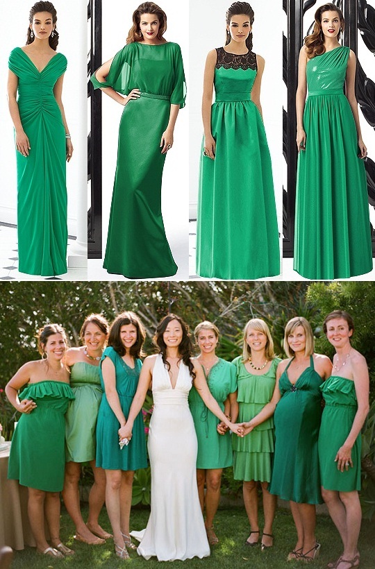 Vestido de festa formatura ou madrinha na cor verde Fotos e dicas